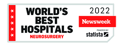 the neurosurgery service at Columbia University Irving Medical Center and Weill Cornell Medicine at NewYork-Presbyterian has been ranked #1 in the world by Newsweek magazine for 2022